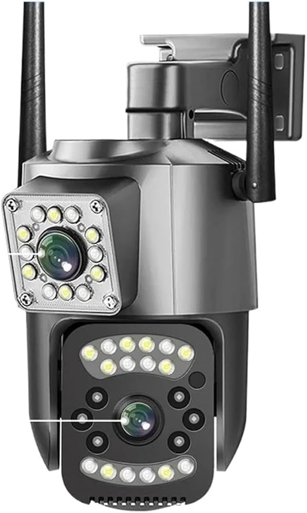 V380 Pro Wireless WiFi and sim CCTV Camera – 4MP HD, Night Vision, 360° PTZ, & Motion Detection Smart Home Security Camera